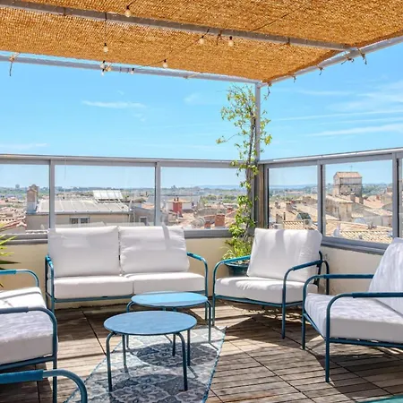 Apartment La-haut - Rooftop - Panorama Sur La Parking *