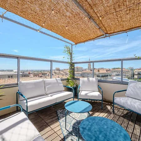 Apartmán La-haut - Rooftop - Panorama Sur La Parking
