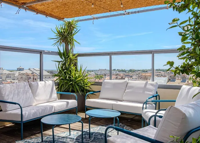 La-haut - Rooftop - Panorama Sur La Parking Apartment