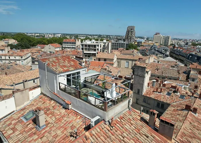 La-haut - Rooftop - Panorama Sur La Parking Montpellier
