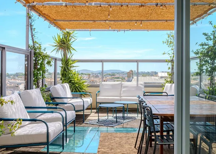 Apartment La-haut - Rooftop - Panorama Sur La Parking *
