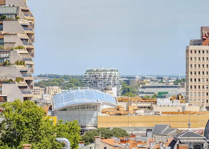 La-haut - Rooftop - Panorama Sur La Parking Apartment *